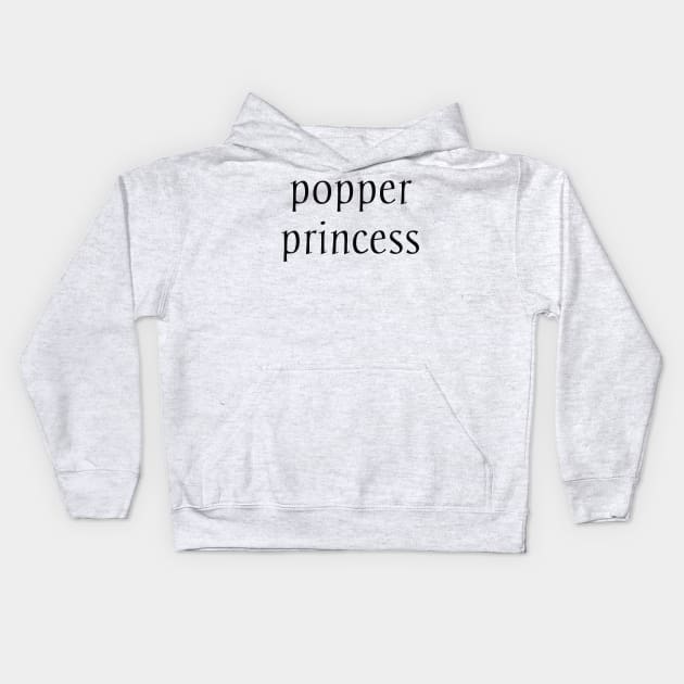 popper princess Kids Hoodie by itacc